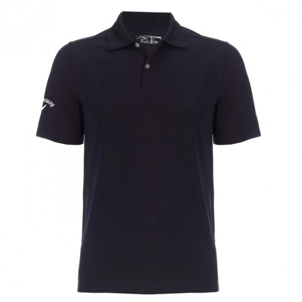 Callaway Youth Stretch Solid Polo Sort