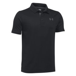 Under Armour Performance Junior Polo Black