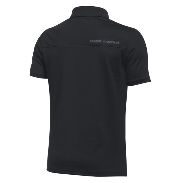 Under Armour Performance Junior Polo Black