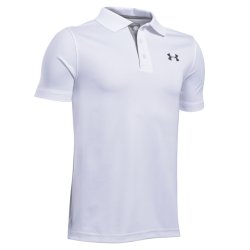 Under Armour Performance Junior Polo White