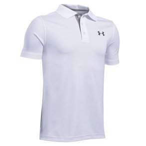 Under Armour Performance Junior Polo White