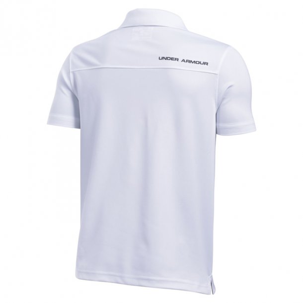 Under Armour Performance Junior Polo White